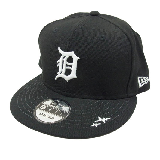 NEW ERA ニューエラ × WHIZLIMITED ウィズリミテッド ロゴ キャップ デトロイト ブラック系【中古】