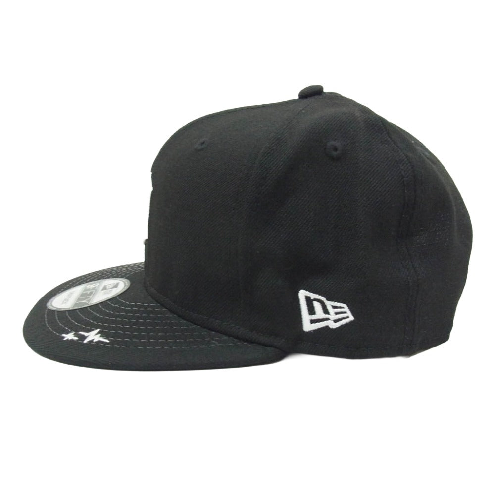 NEW ERA ニューエラ × WHIZLIMITED ウィズリミテッド ロゴ キャップ デトロイト ブラック系【中古】