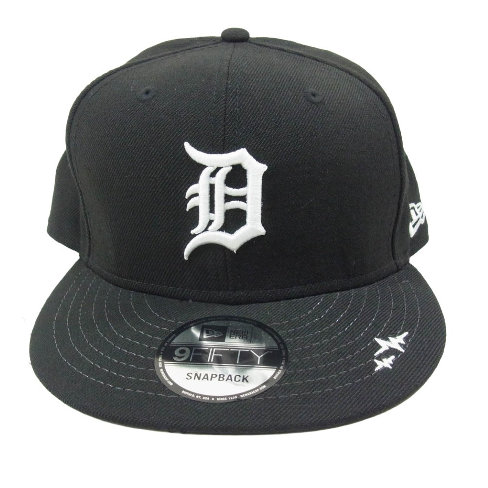 NEW ERA ニューエラ × WHIZLIMITED ウィズリミテッド ロゴ キャップ デトロイト ブラック系【中古】