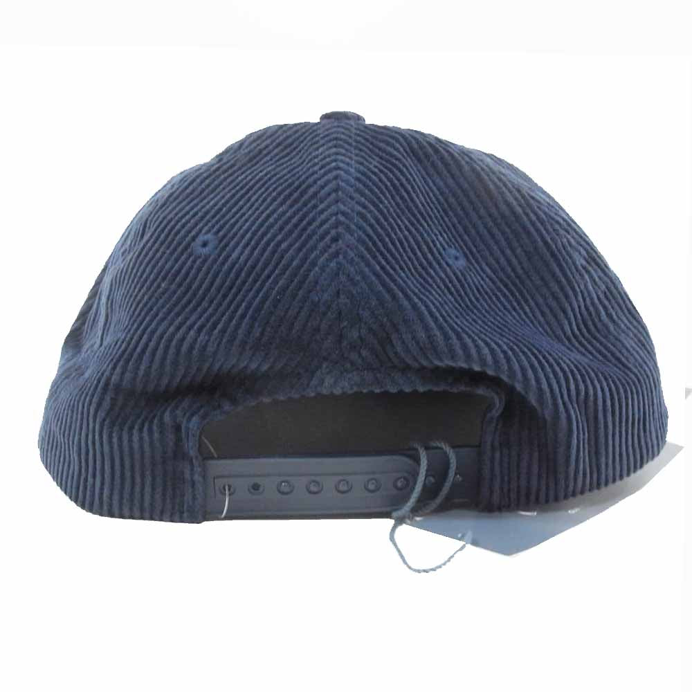 CHALLENGER チャレンジャー 26SS CLG-AC 026-012 CORDUROY CAP クラシックロゴ コーデュロイ キャップ ネイビー系 FREE【新古品】【未使用】【中古】