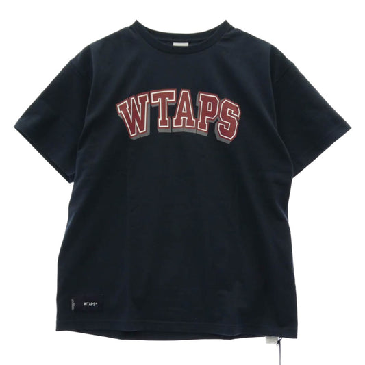 WTAPS ダブルタップス 25SS 251ATDT-STM07S HG SS Cotton コットン クルーネック Tシャツ ブラック系 X02【新古品】【未使用】【中古】