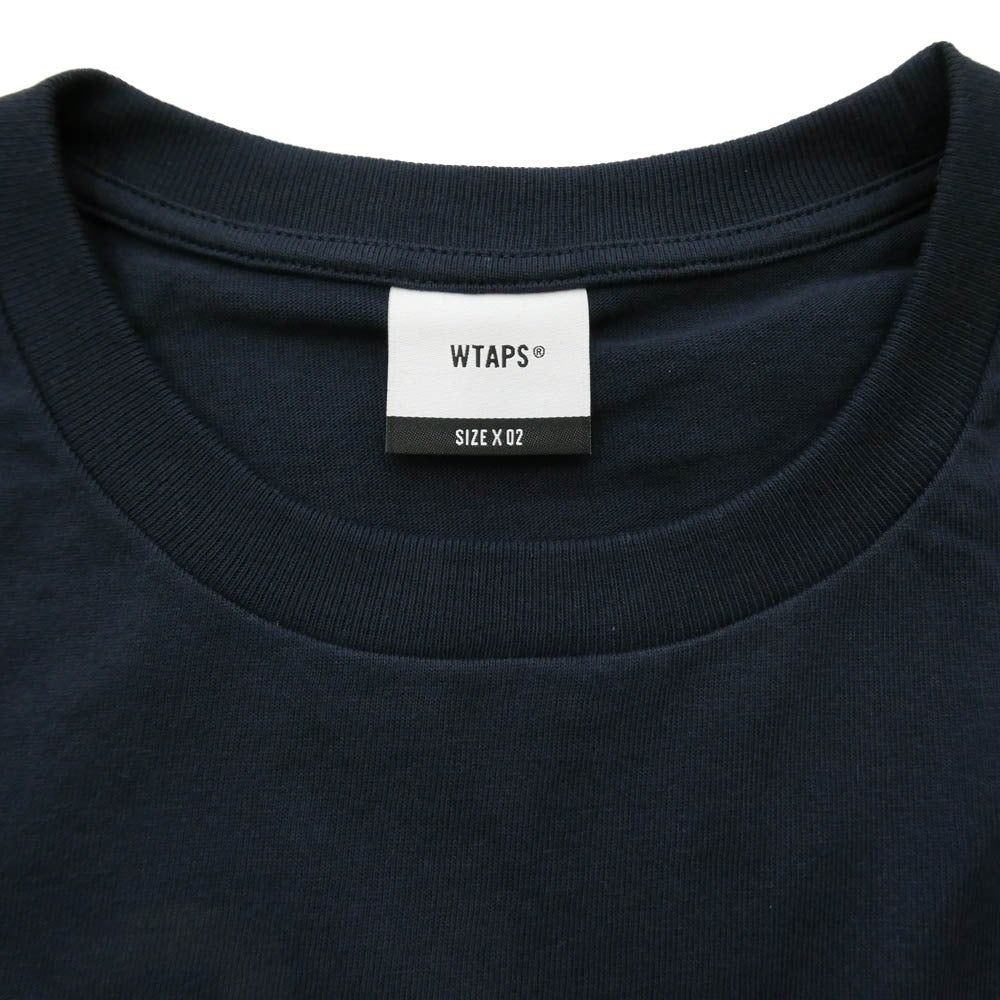 WTAPS ダブルタップス 25SS 251ATDT-STM07S HG SS Cotton コットン クルーネック Tシャツ ブラック系 X02【新古品】【未使用】【中古】