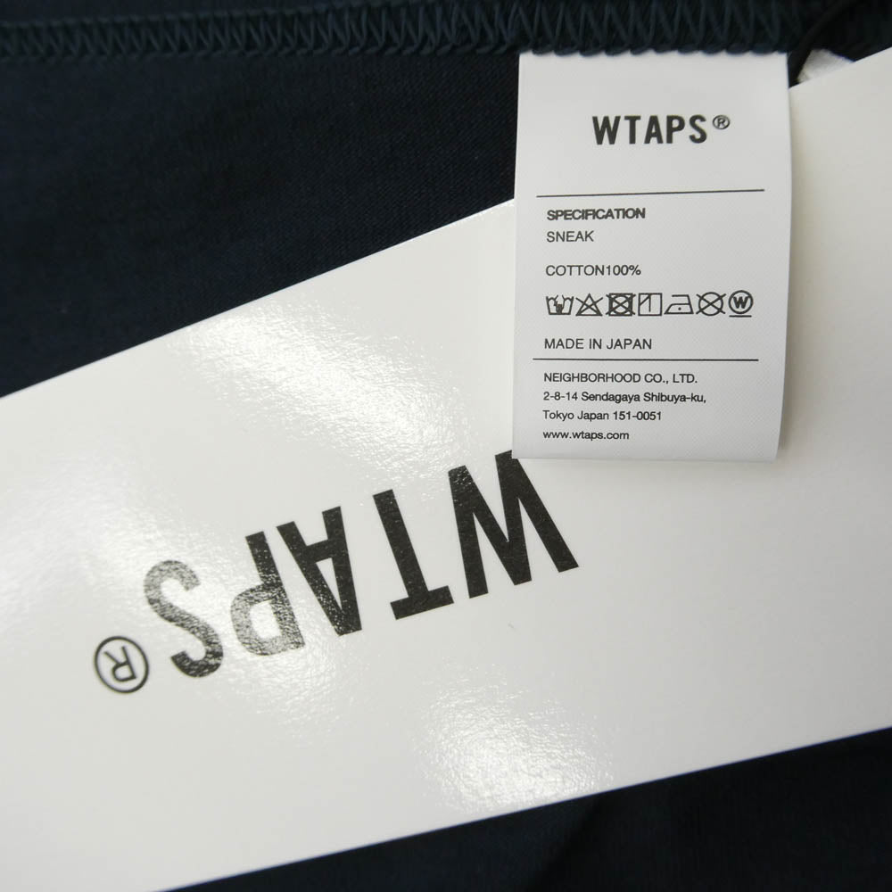 WTAPS ダブルタップス 25SS 251ATDT-STM07S HG SS Cotton コットン クルーネック Tシャツ ブラック系 X02【新古品】【未使用】【中古】