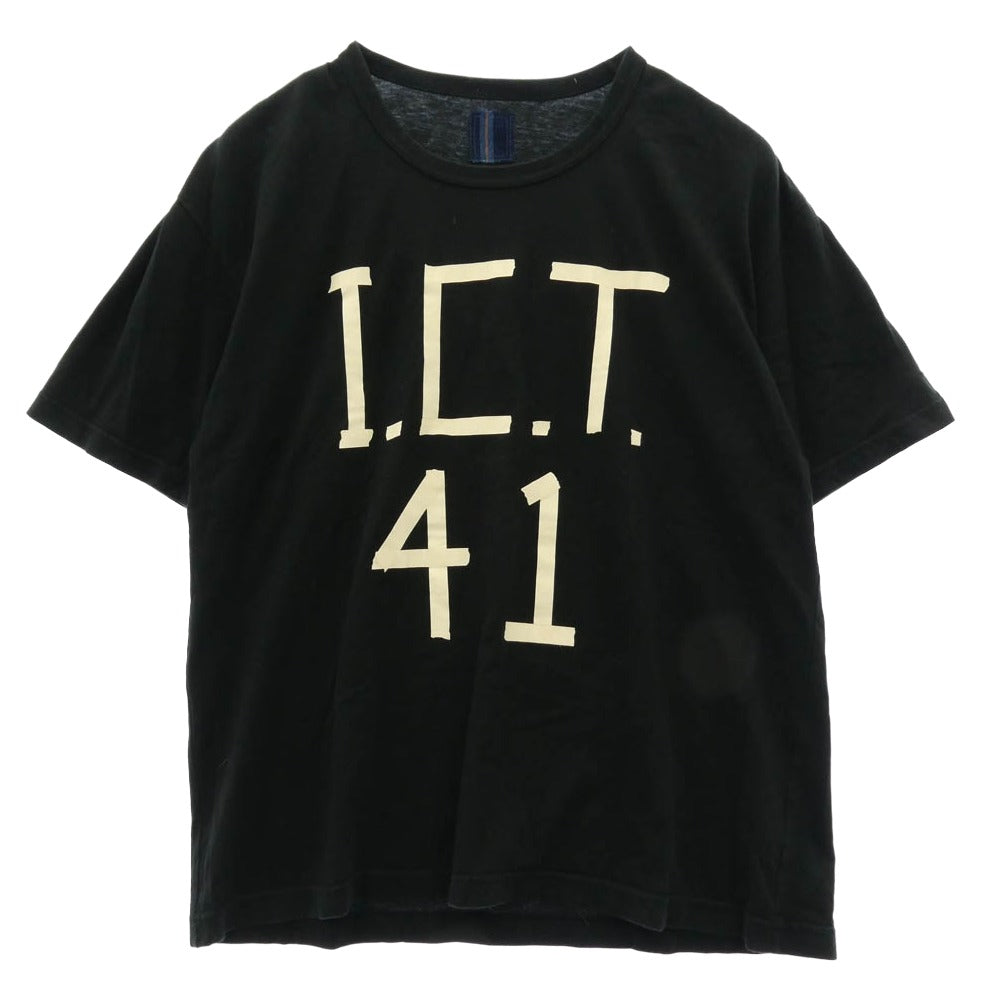 VISVIM ビズビム 218905010019 ICT限定 JUMBO TEE S/S I.C.T. 半袖 ジャンボ Tシャツ ブラック系 4【中古】