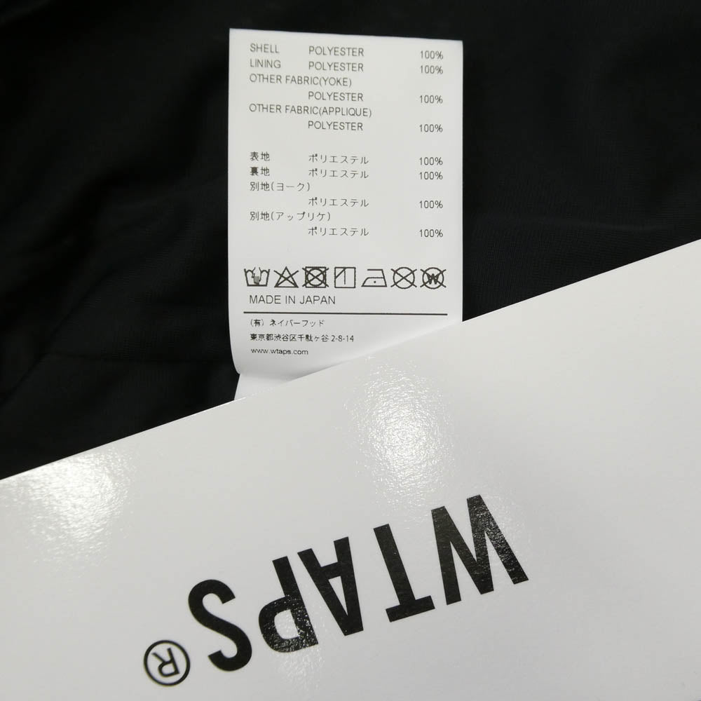 WTAPS ダブルタップス 25SS 251ATDT-CSM23 Netminder LS Poly LIMA ネットマインダー ロングスリーブ ポリ リマ Tシャツ ブラック系 X03【新古品】【未使用】【中古】