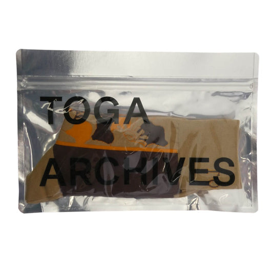 トーガ アーカイブス TC32-AI524 Tabio タビオ ソックス 靴下 3足セット ベージュ系 WOMENS【新古品】【未使用】【中古】