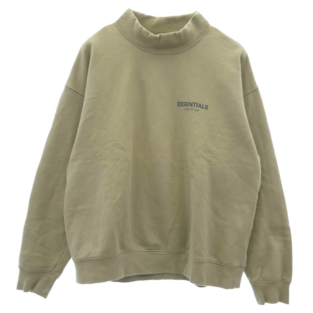 FEAR OF GOD フィアオブゴッド ESSENTIALS エッセンシャルズ フーディー パーカー ベージュ系 L【中古】 FEAR OF GOD フィアオブゴッド ESSENTIALS エッセンシャルズ