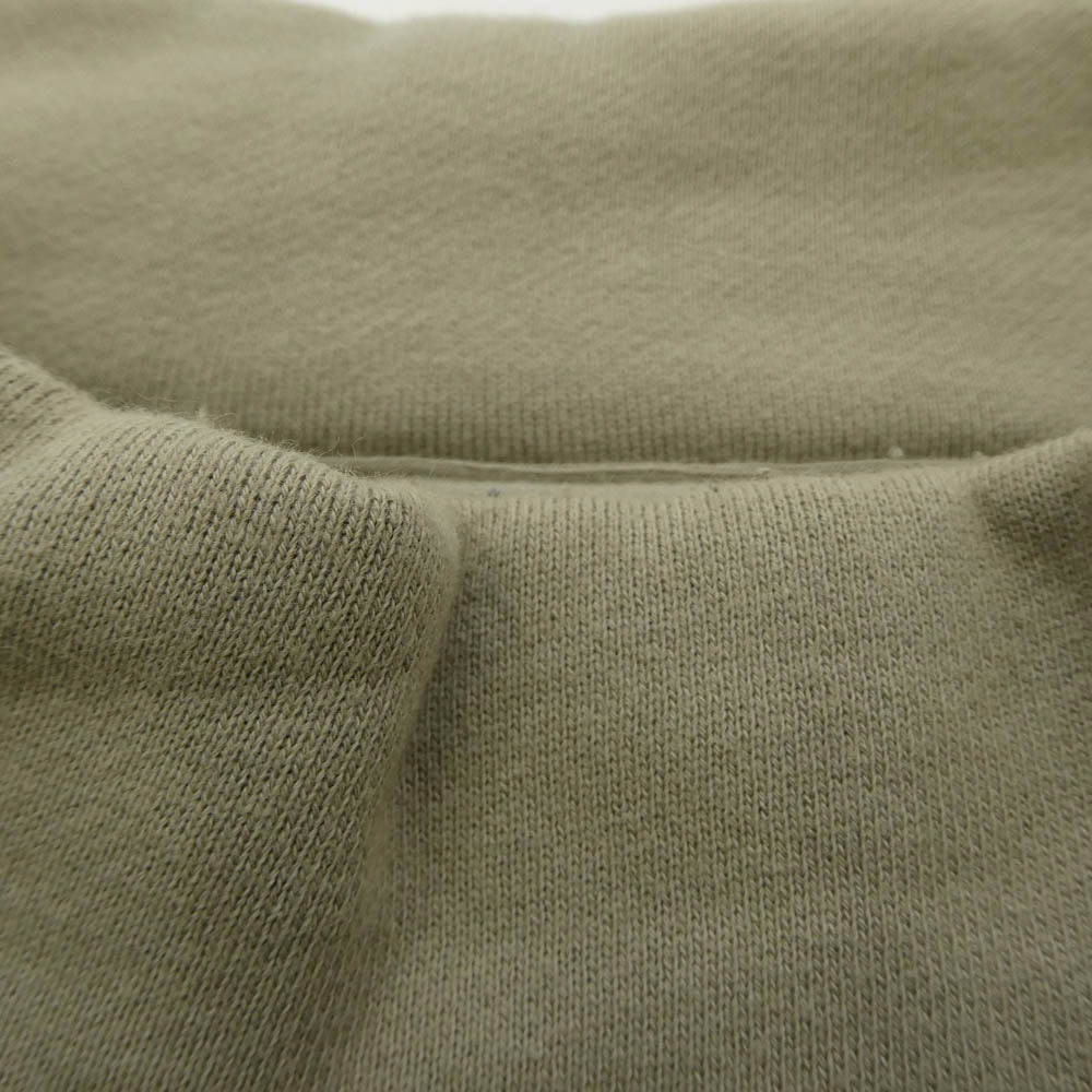 FEAR OF GOD フィアオブゴッド ESSENTIALS エッセンシャルズ モックネック ロゴ スウェット グリーン系 XL【中古】