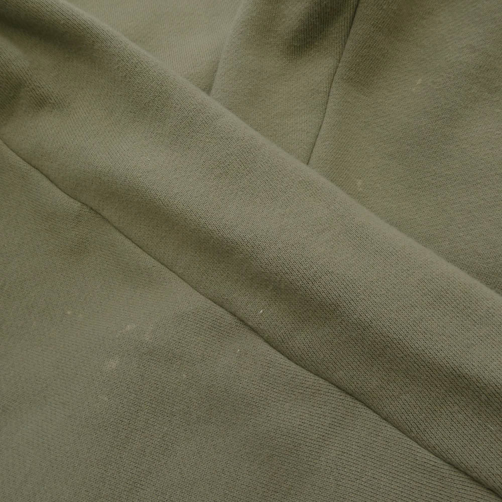 FEAR OF GOD フィアオブゴッド ESSENTIALS エッセンシャルズ モックネック ロゴ スウェット グリーン系 XL【中古】