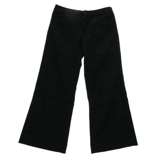 JUNYA WATANABE COMME des GARCONS ジュンヤワタナベコムデギャルソン AD2005 JP-P018 ウールギャバジン フレア ワイド パンツ ブラック系 M【中古】