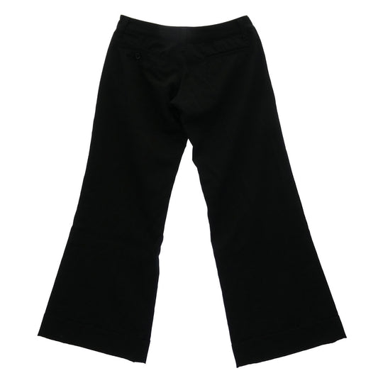 JUNYA WATANABE COMME des GARCONS ジュンヤワタナベコムデギャルソン AD2005 JP-P018 ウールギャバジン フレア ワイド パンツ ブラック系 M【中古】
