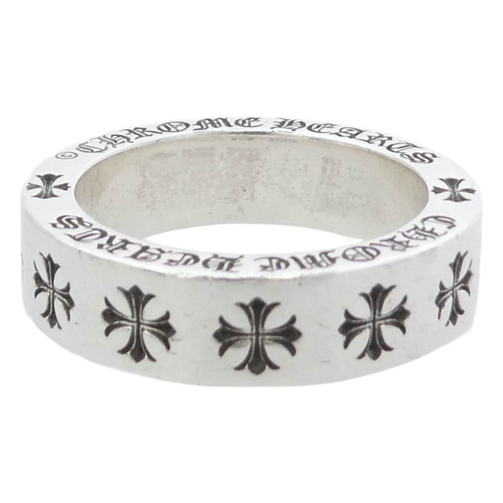 CHROME HEARTS クロムハーツ（原本無） 6mm SPACER FOREVER 6mm スペーサー フォーエバー リング シルバー系 17.5号【中古】