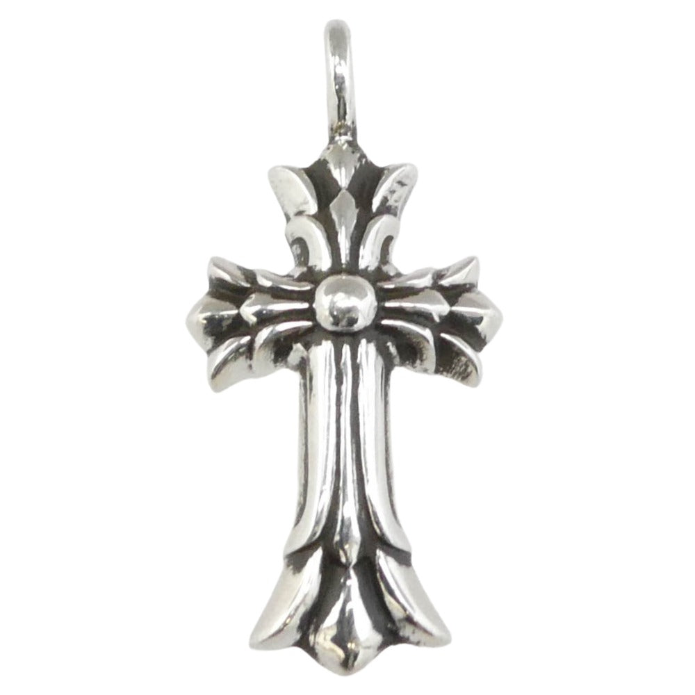 CHROME HEARTS クロムハーツ（原本無） 国内正規店レシート付属 DBL CH CRS ダブルCHクロス チャーム ペンダント シルバー系【中古】