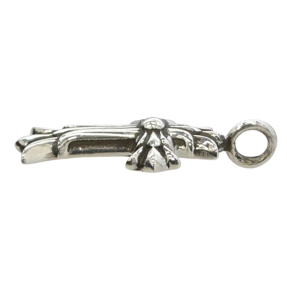 CHROME HEARTS クロムハーツ（原本無） 国内正規店レシート付属 DBL CH CRS ダブルCHクロス チャーム ペンダント シルバー系【中古】