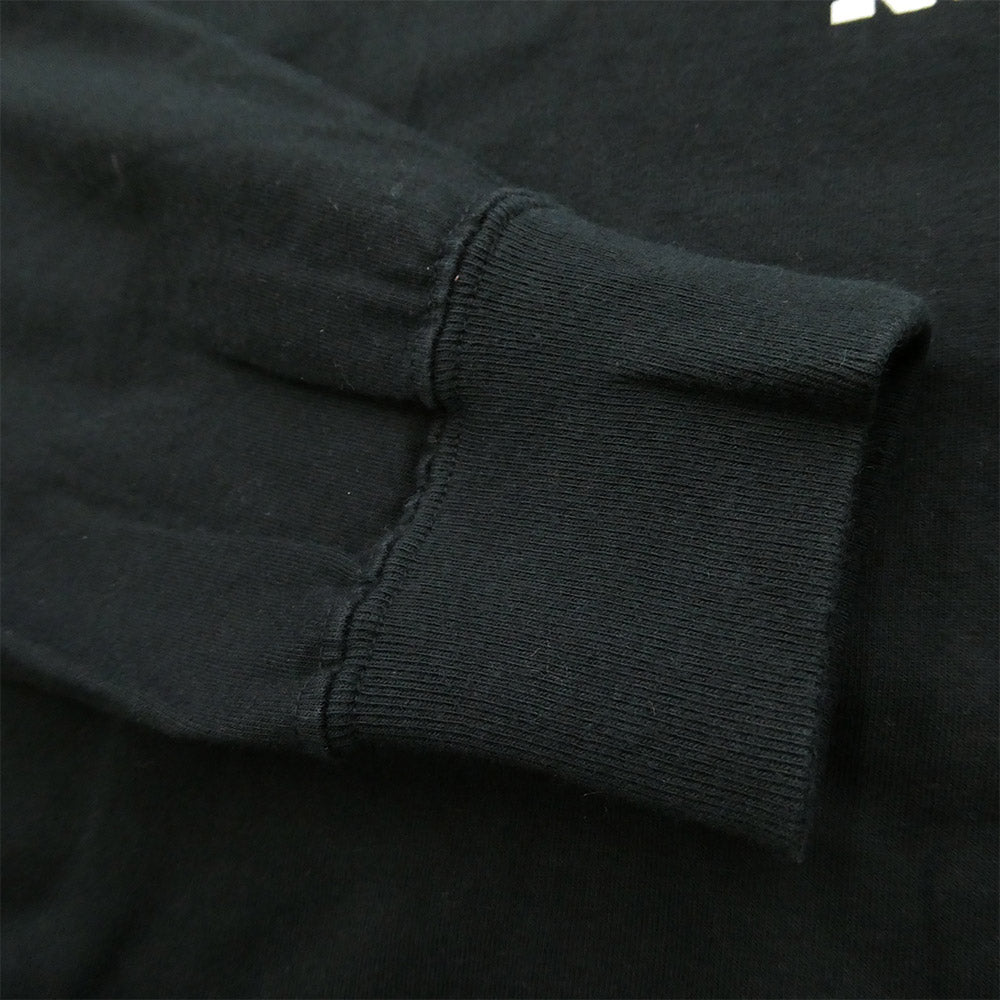NEIGHBORHOOD ネイバーフッド 22AW 222PCNH-LT07 Long Sleeve NH-7 T-Shirt ロンT Tシャツ ロゴプリント ブラック系 S【中古】