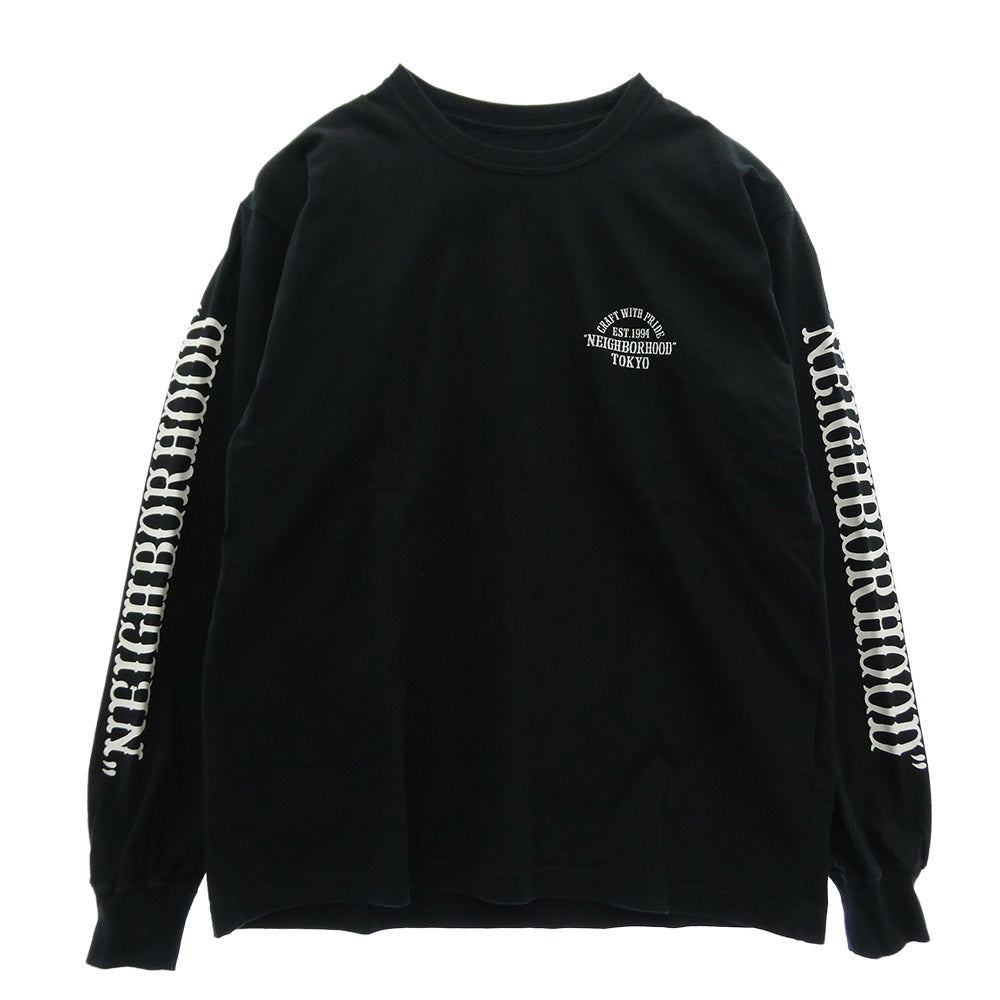 最終値下げ 美品 NEIGHBORHOOD PUFF SHIRT LS Navy ネイバーフッド