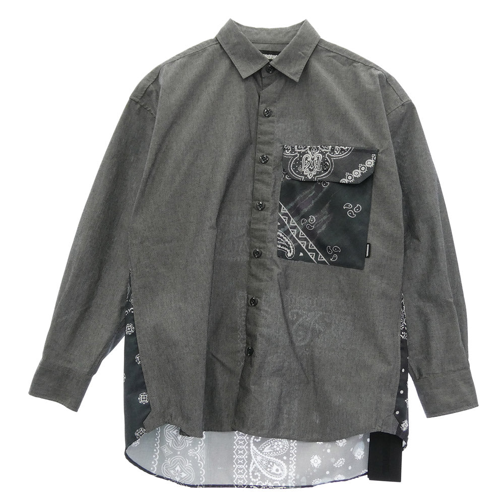 【入手困難!!】24SS ネイバーフッド 刺繍ロゴ ノーカラージャケット XL ネイバーフッド(NEIGHBOR HOOD)の古着・中古通販｜ブランド買取販売店