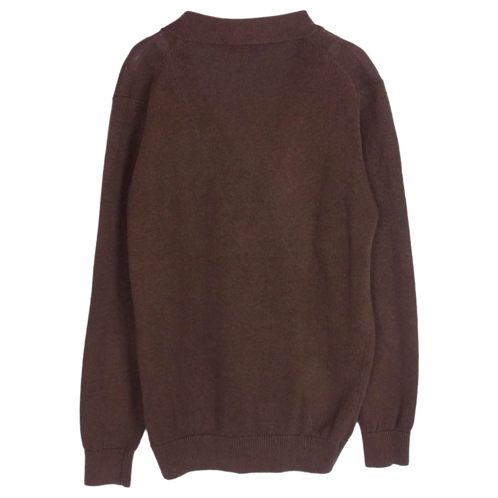 BEAMS ビームス ビームスF FILIPPO DE LAURENTIIS リネンカーディガン ブラウン系 48【中古】