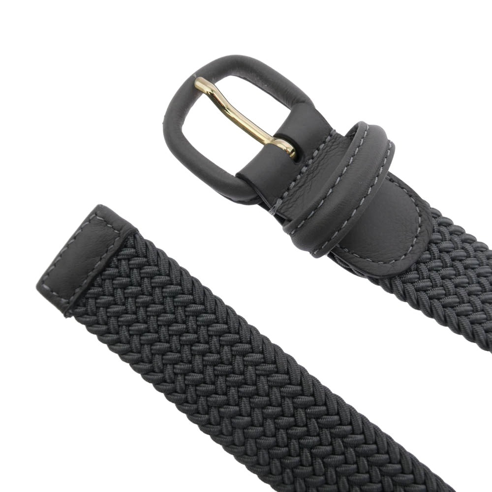 アンダーソンズ エラスティック メッシュ ベルト グレー系【中古】