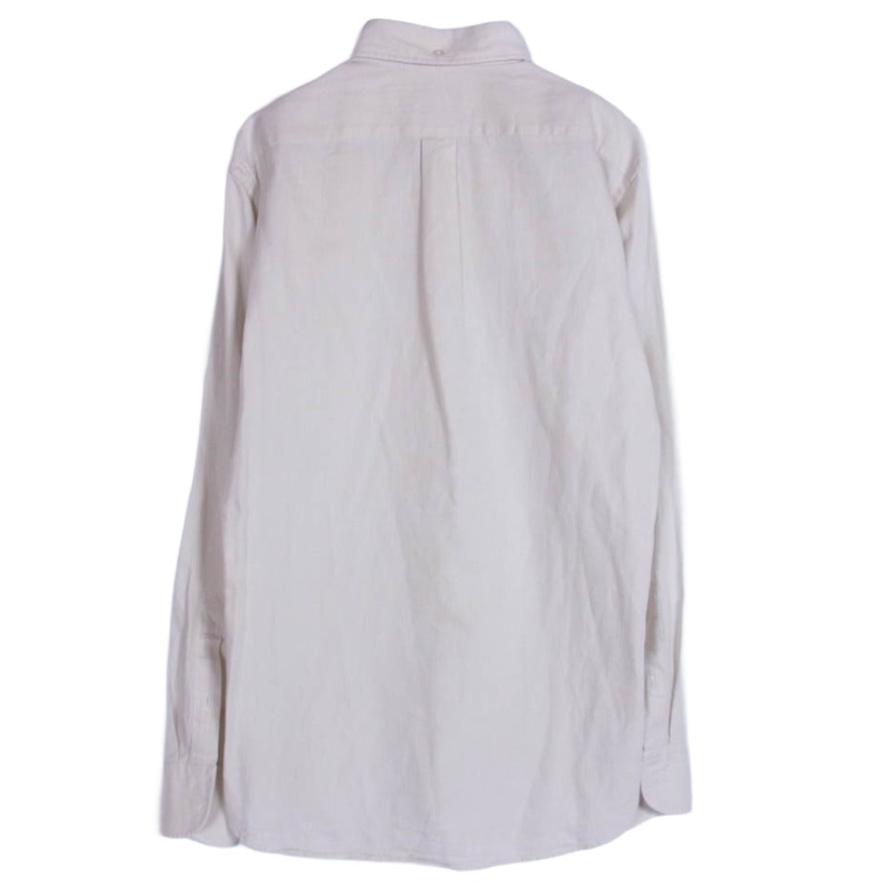 グランサッソ COTTON KNIT コットンニット クルーネック ベージュ系 48【中古】