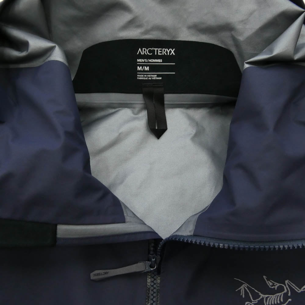 ARC'TERYX アークテリクス X000009684 Beta SL Jacket ベータ SL ジャケット ネイビー系 M【美品】【中古】