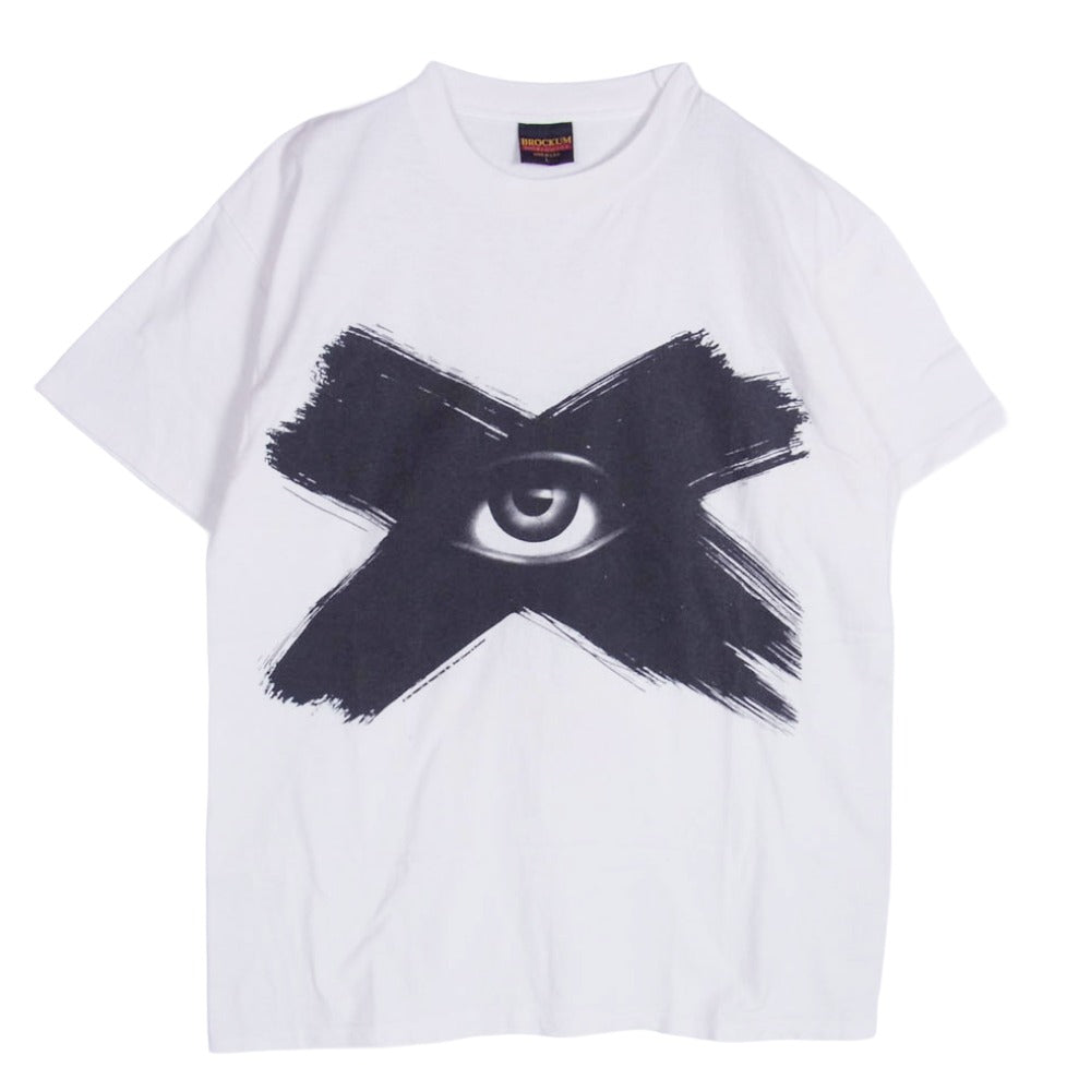 90s USA製 The Rolling Stones LOVE IS STRONG 1994 BROCKUM 半袖 Tシャツ ホワイト系 L【中古】