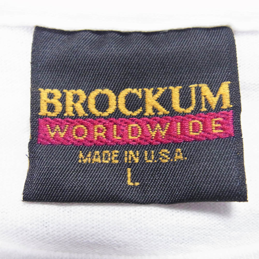 90s USA製 The Rolling Stones LOVE IS STRONG 1994 BROCKUM 半袖 Tシャツ ホワイト系 L【中古】