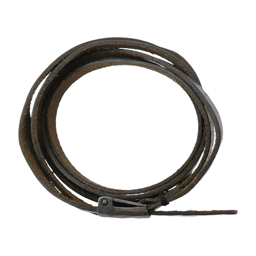 GARNI ガルニ レザー ブレスレット ブラック系 ブラウン系【中古】
