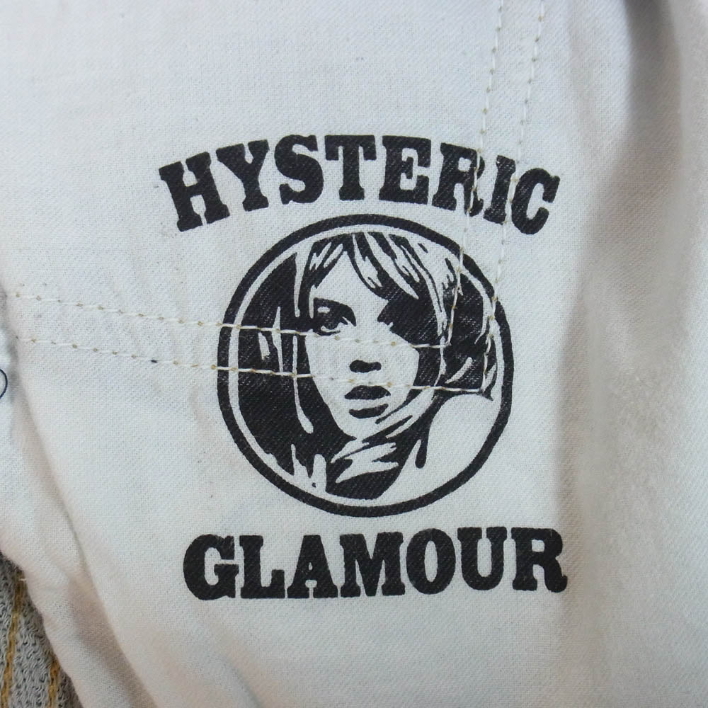 HYSTERIC GLAMOUR ヒステリックグラマー 0251AP06 デニム ストレッチ イージーパンツ インディゴブルー系 S【中古】