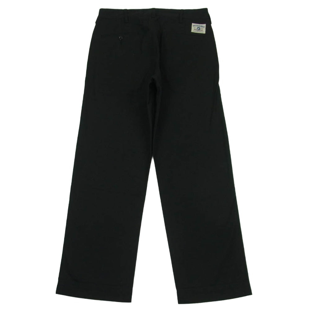 HYSTERIC GLAMOUR ヒステリックグラマー 02172AP05 コットン ポリエステル ストレート パンツ 日本製 ブラック系 M【中古】