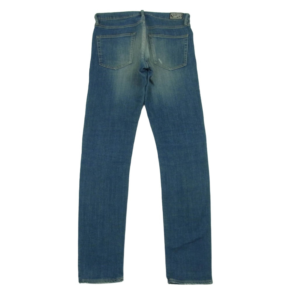 HYSTERIC GLAMOUR ヒステリックグラマー 0261AP14 KPR加工 ISKO デニム スキニー パンツ インディゴブルー系 W29 L32【中古】