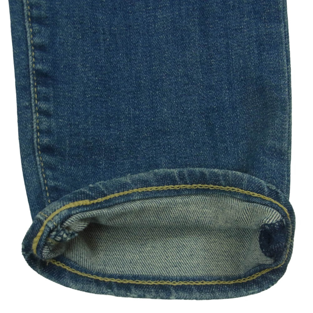 HYSTERIC GLAMOUR ヒステリックグラマー 0261AP14 KPR加工 ISKO デニム スキニー パンツ インディゴブルー系 W29 L32【中古】
