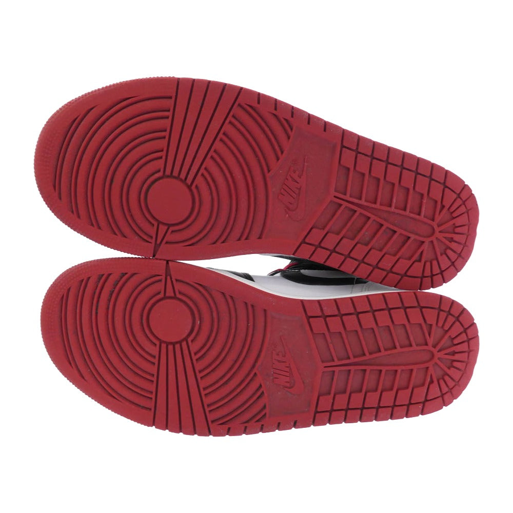 NIKE AIR JORDAN ナイキ ジョーダン DQ8426-106 Air Jordan 1 Mid Gym Red AJ1 エアジョーダン1 ミッド ジムレッド ハイカット スニーカー ホワイト系 ブラック系 レッド系 27.5cm【中古】