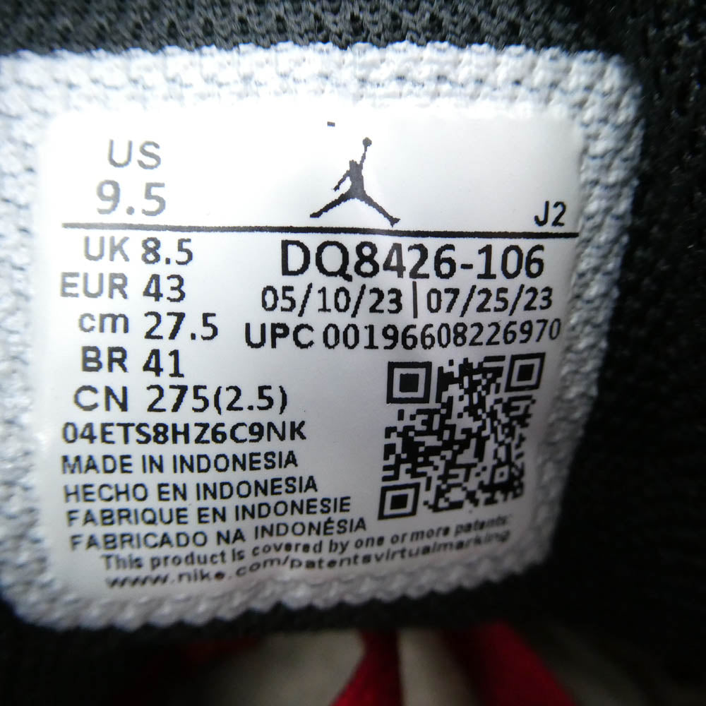 NIKE AIR JORDAN ナイキ ジョーダン DQ8426-106 Air Jordan 1 Mid Gym Red AJ1 エアジョーダン1 ミッド ジムレッド ハイカット スニーカー ホワイト系 ブラック系 レッド系 27.5cm【中古】