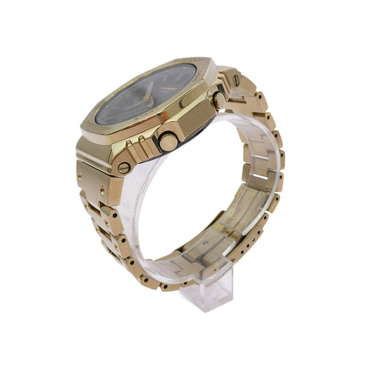 CASIO G-SHOCK カシオ ジーショック GM-B2100GD フルメタル タフソーラー モバイルリンク 腕時計 ウォッチ ゴールド系 ブラック系【中古】