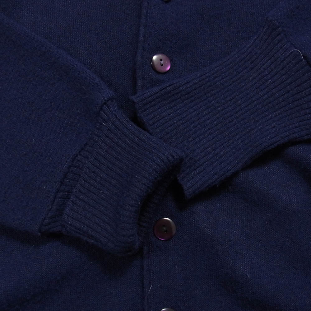 70s 80s JCpenney Sweater ジェーシーペニー セーター カーディガン ネイビー系 L【中古】