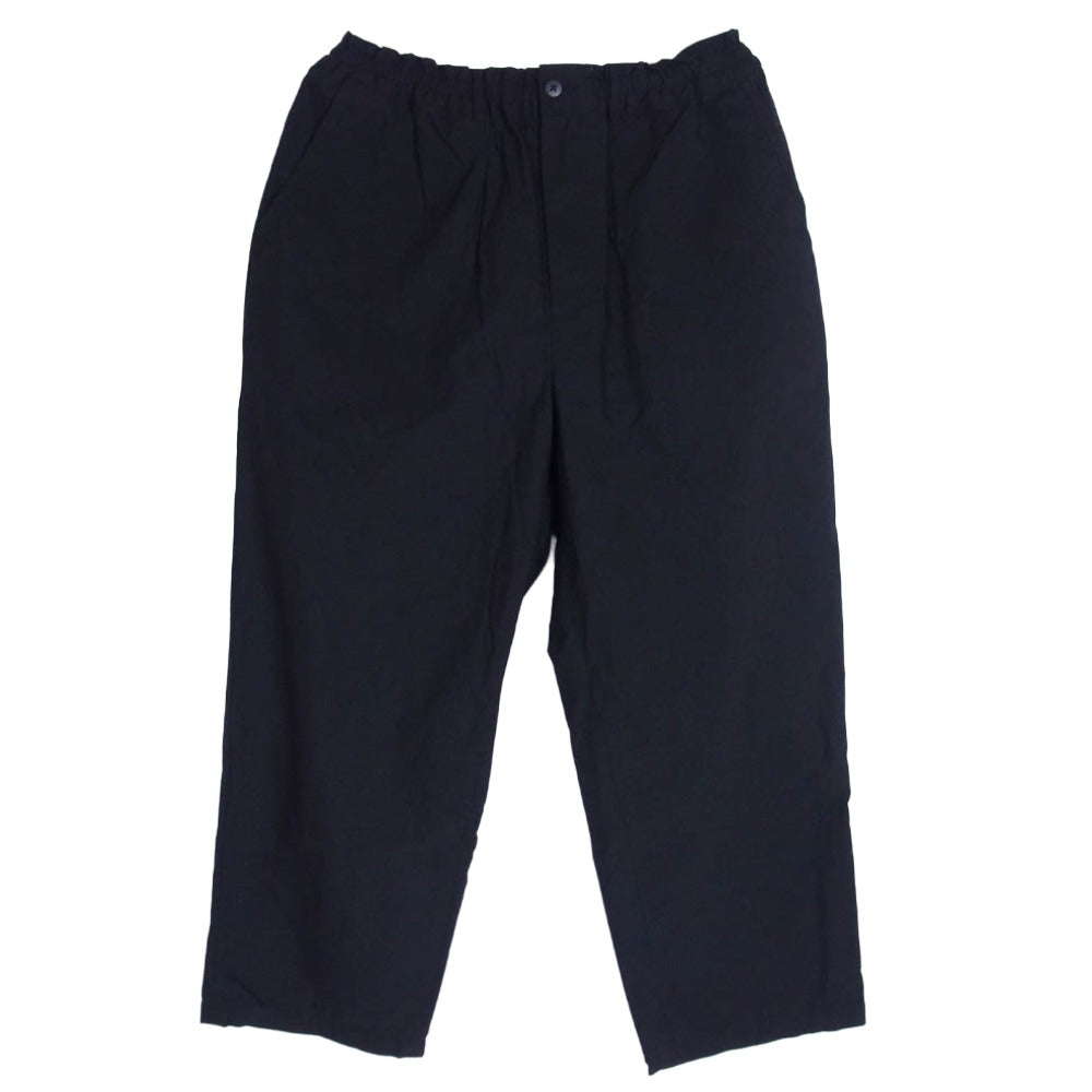 PORTER CLASSIC ポータークラシック PC-035-3942 POPLIN EASY PANTS ポプリン イージー パンツ ブラック系 2【中古】