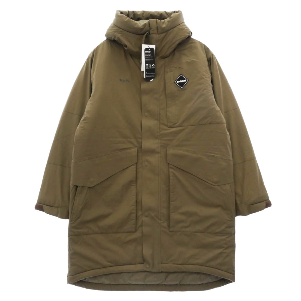 F.C.R.B. エフシーアールビー 25AW FCRB-252024 INSULATION BENCH COAT インサレーション 中綿 ベンチコート ライトブラウン系 MOCHA M【新古品】【未使用】【中古】