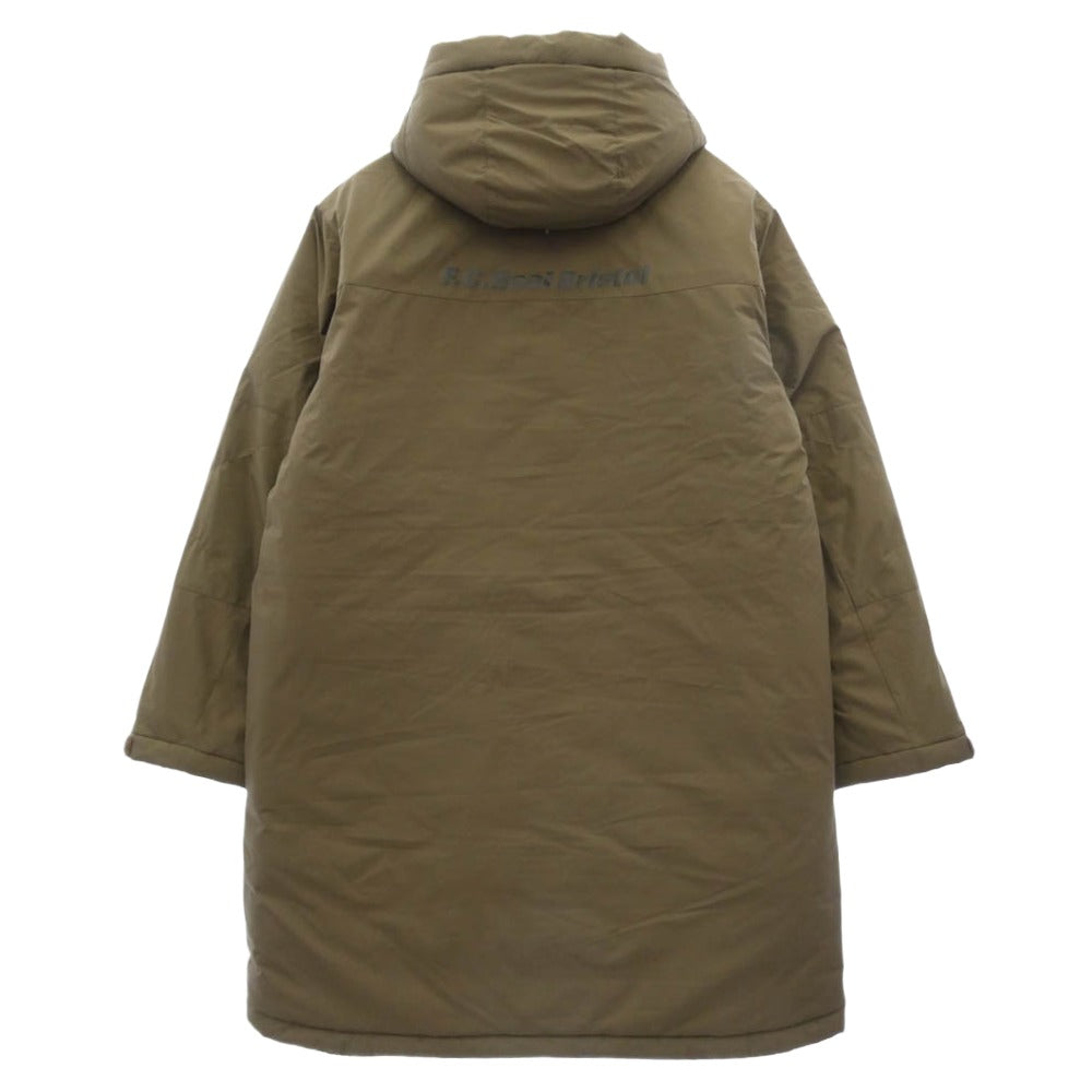 F.C.R.B. エフシーアールビー 25AW FCRB-252024 INSULATION BENCH COAT インサレーション 中綿 ベンチコート ライトブラウン系 MOCHA M【新古品】【未使用】【中古】