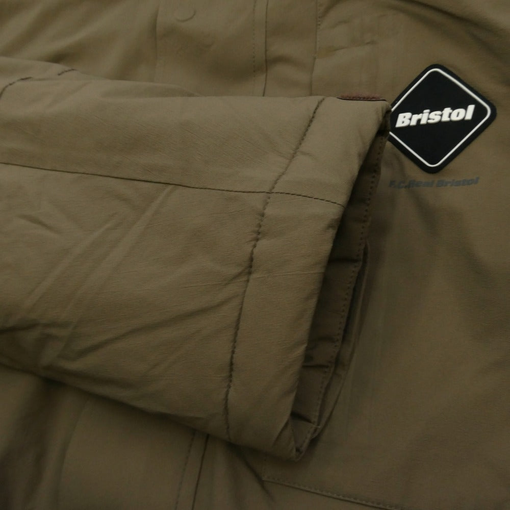 F.C.R.B. エフシーアールビー 25AW FCRB-252024 INSULATION BENCH COAT インサレーション 中綿 ベンチコート ライトブラウン系 MOCHA M【新古品】【未使用】【中古】