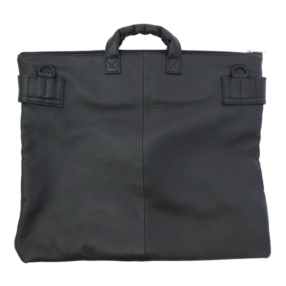 SOPHNET. ソフネット 26SS SPNT-260080 LEATHER HELMET BAG レザー ヘルメット バッグ ブラック系 Free【新古品】【未使用】【中古】