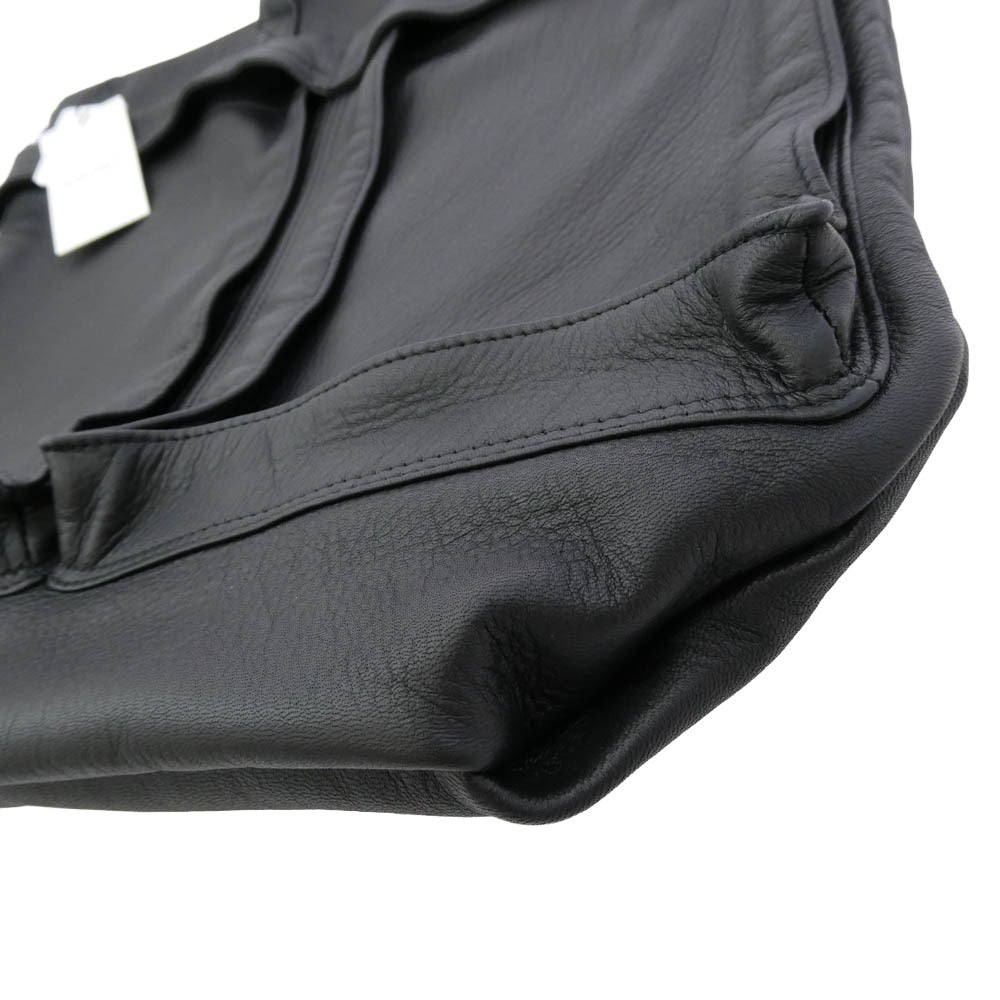 SOPHNET. ソフネット 26SS SPNT-260080 LEATHER HELMET BAG レザー ヘルメット バッグ ブラック系 Free【新古品】【未使用】【中古】