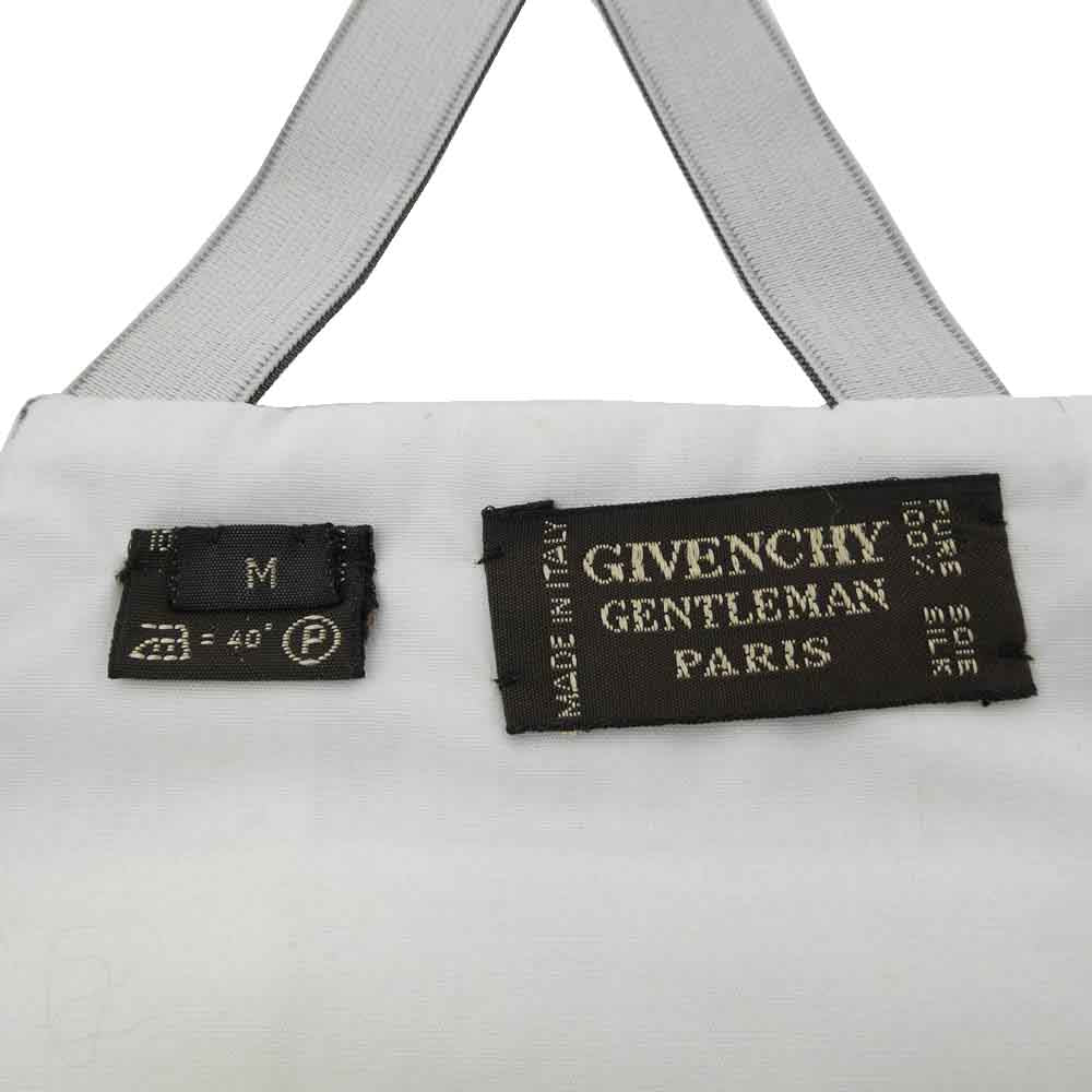 GIVENCHY ジバンシィ シルク カマーバンド グレー系 M【中古】