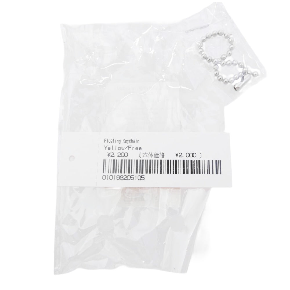 Supreme シュプリーム 23AW Floating Keychain フローティング キーチェーン キーホルダー イエロー系【新古品】【未使用】【中古】