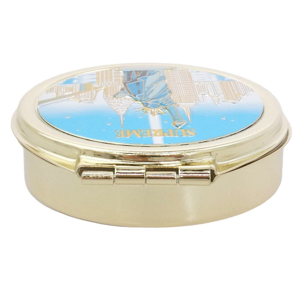 Supreme シュプリーム 18AW New York Pill box ニューヨーク ピルボックス ピルケース ゴールド系【新古品】【未使用】【中古】