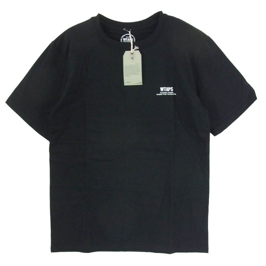 WTAPS ダブルタップス 15AW 152PCDT-ST05S GPS SCREEN S/S TEE ジーピーエス ショートスリーブ 半袖 Tシャツ ブラック系 2【新古品】【未使用】【中古】