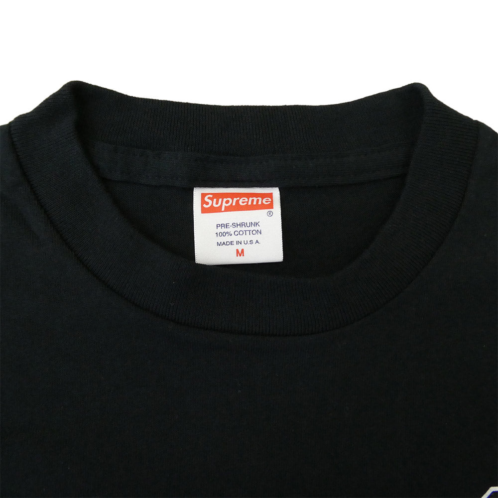 Supreme シュプリーム 09AW sink or swim Tee ドラクロワ プリント 半袖 Tシャツ カットソー ブラック系 M【中古】