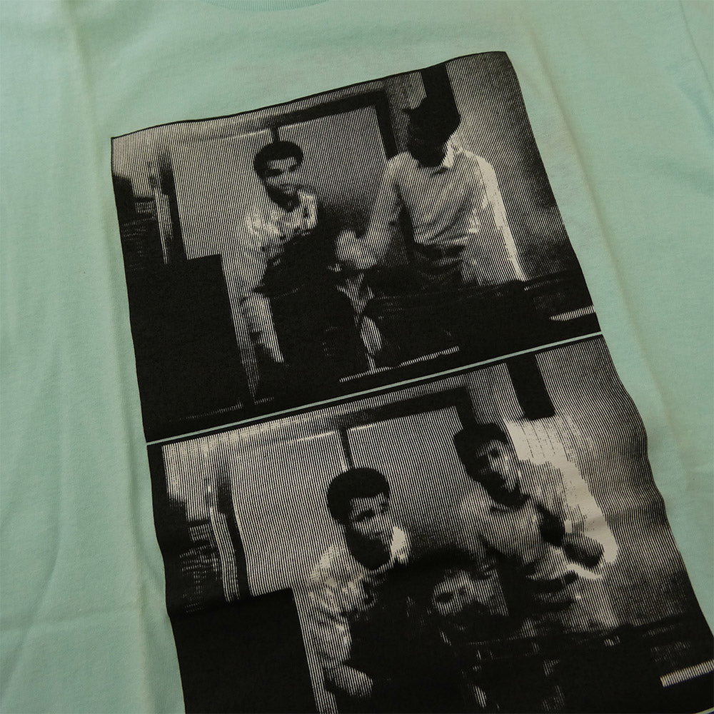 Supreme シュプリーム 09SS Malcolm Mclaren T-Shirt マルコムマクラーレン プリント 半袖 Tシャツ カットソー ライトブルー系 M【中古】