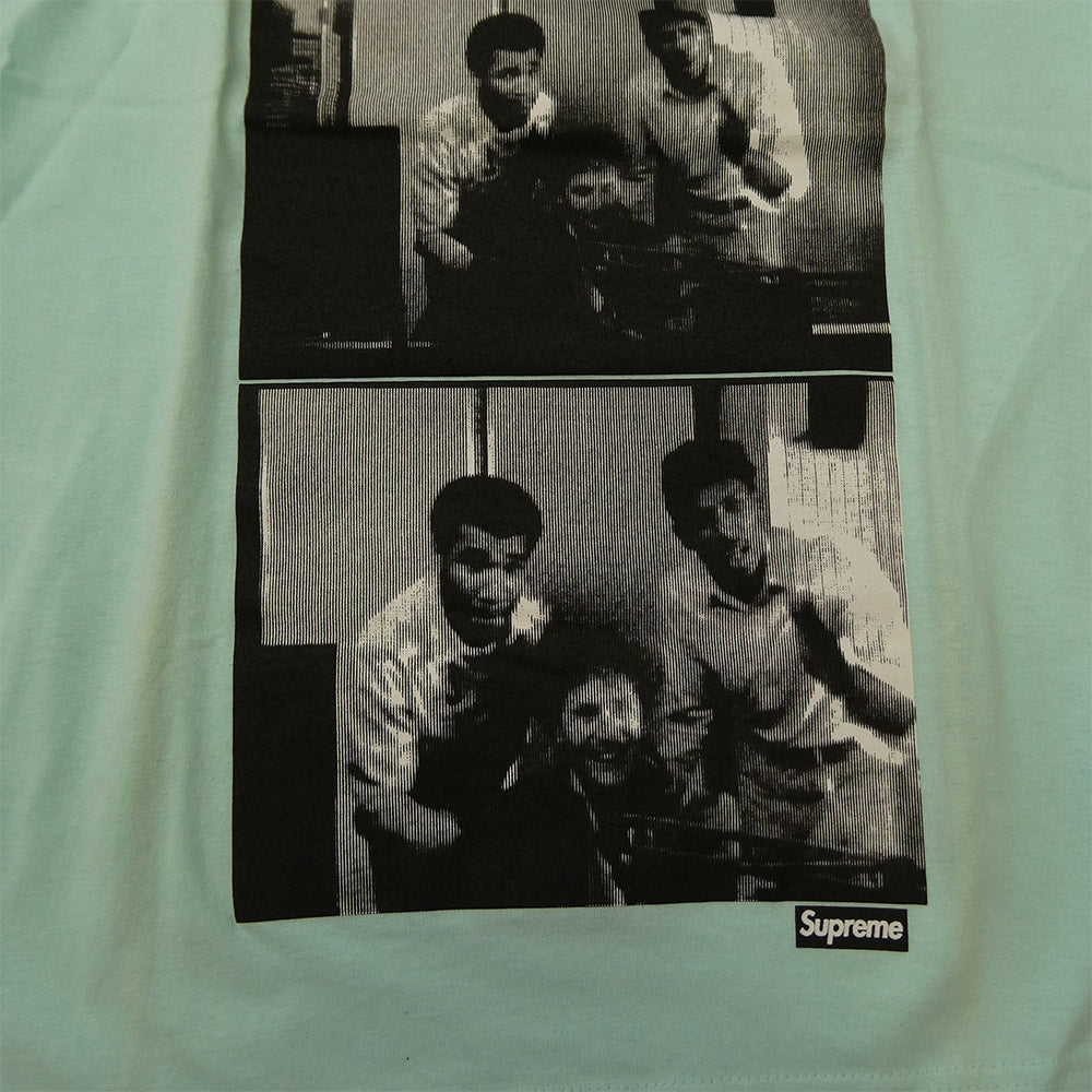 Supreme シュプリーム 09SS Malcolm Mclaren T-Shirt マルコムマクラーレン プリント 半袖 Tシャツ カットソー ライトブルー系 M【中古】