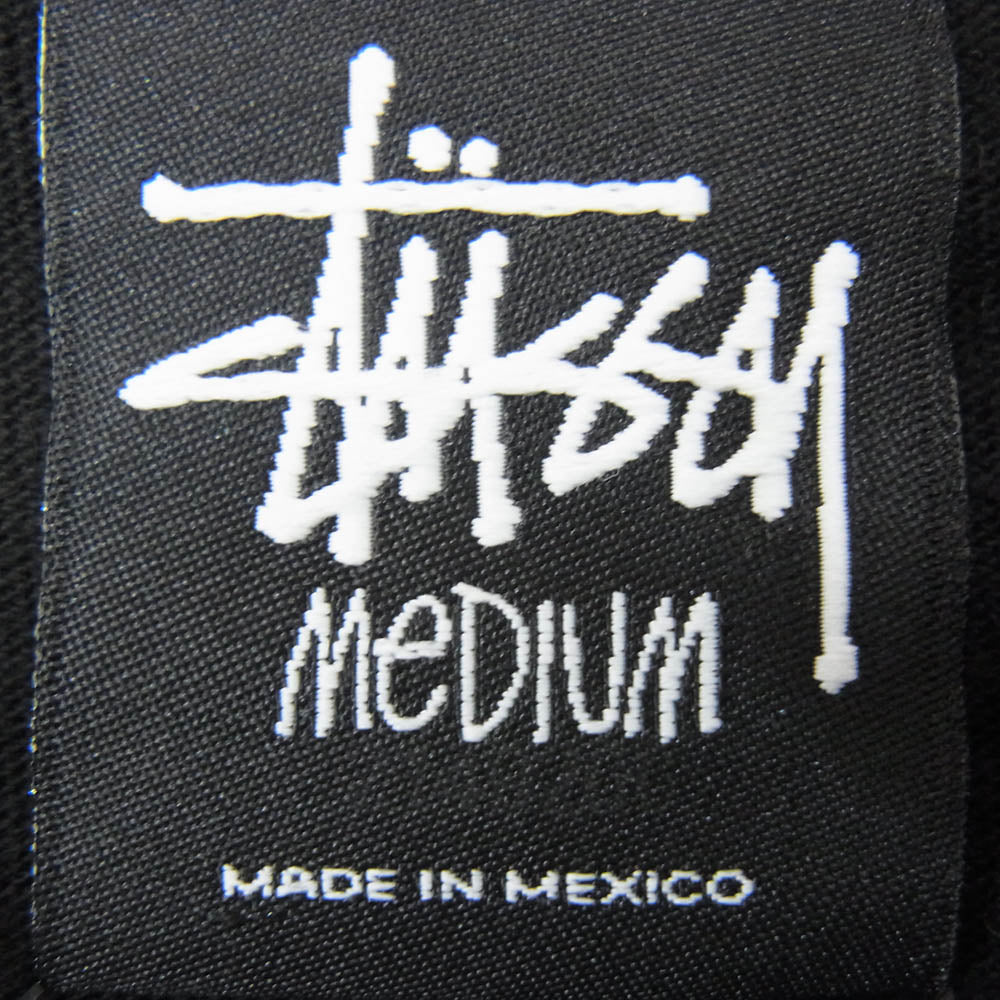 STUSSY ステューシー × fragment フラグメント 2011復興支援チャリティー ONE WORLD ONE LOVE ONE HEART Tシャツ 半袖 カットソー ブラック系 L【美品】【中古】